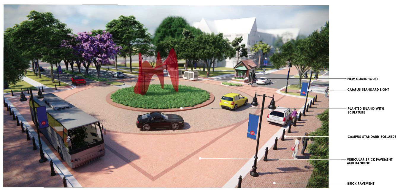 UF to Begin Two Major Projects to Enhance Campus Gateways and Pedestrian Safety