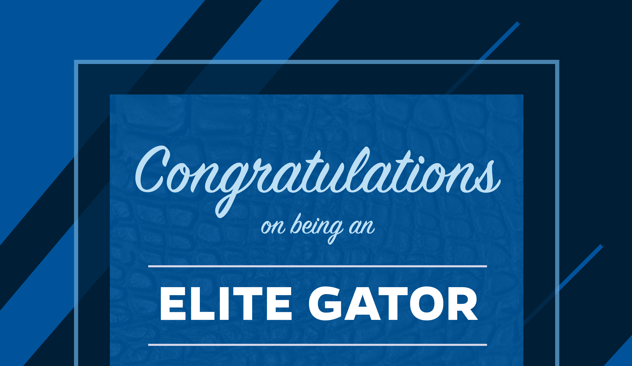 2021 Elite Gator Award Winners