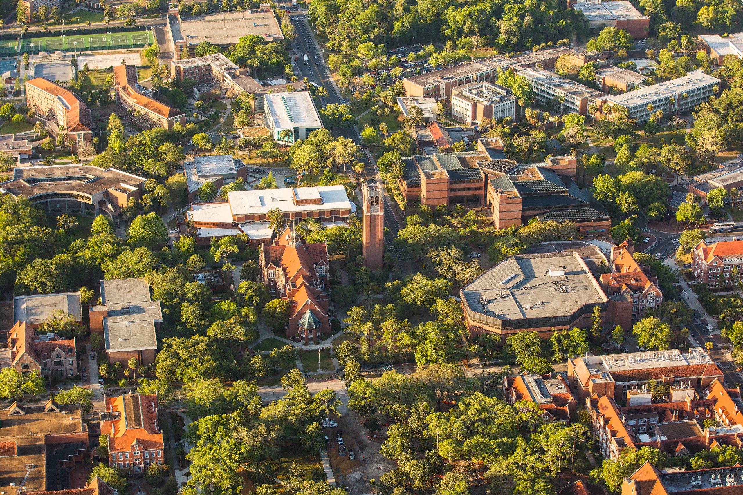 UF Campus Aerial Photo