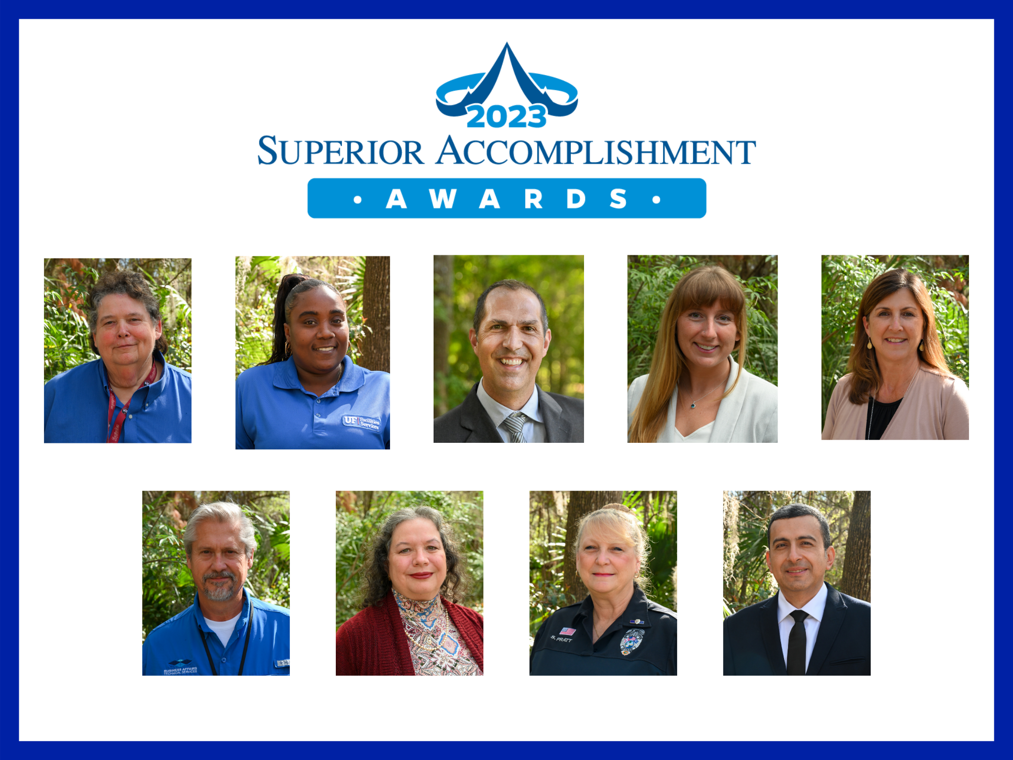 Congratulations to the 2023 Business Affairs Superior Accomplishment Award Winners