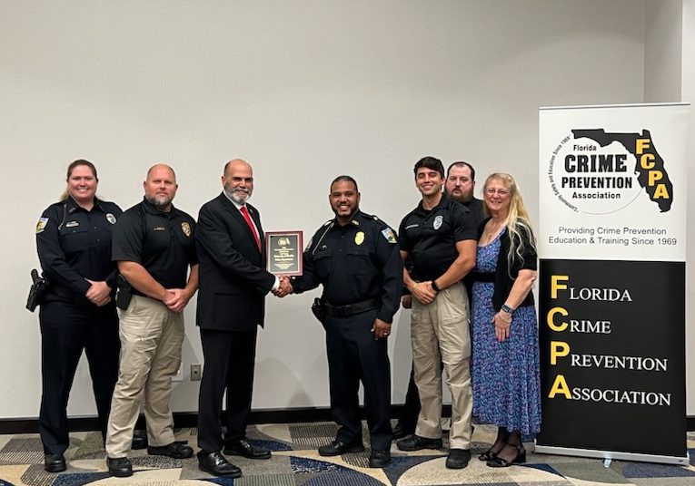 UFPD Awarded Crime Prevention Unit of the Year
