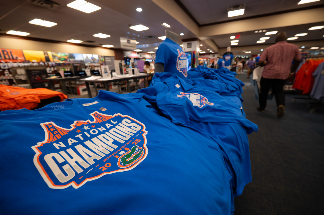 From Court to Closet: UF Bookstore Scores Big for Fans